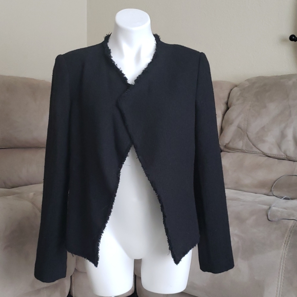 Ann Taylor Loft Tweed Feel Suit Coat Size 12